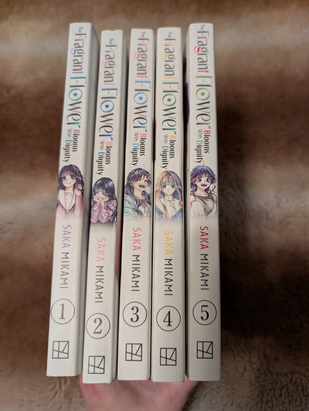 The Fragrant Flower Volumes 1-5 - White Manga Book Set